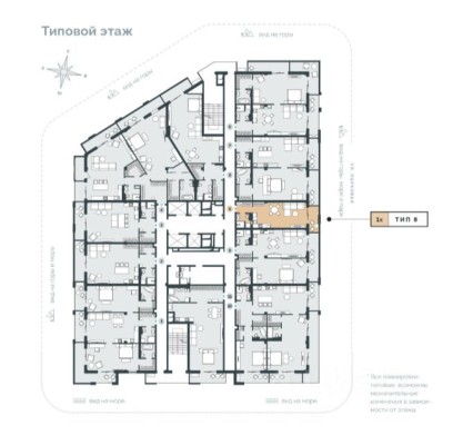 1к. апартаменты