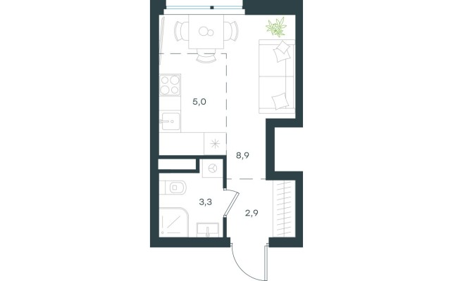 Студия-квартира