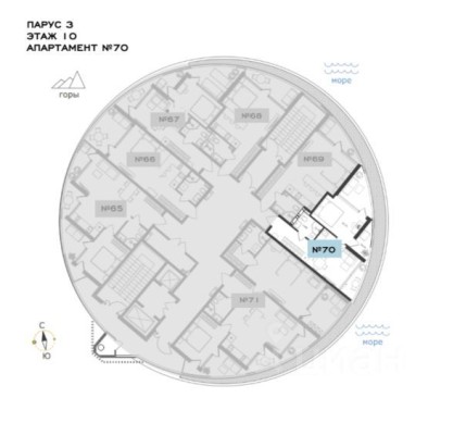 1к. апартаменты