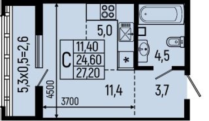 Студия-квартира