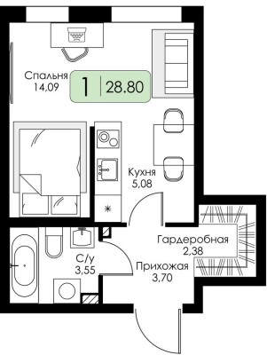 Студия-квартира