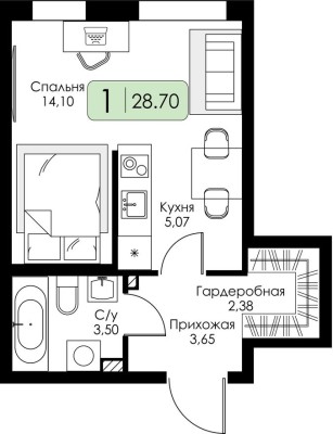 Студия-квартира