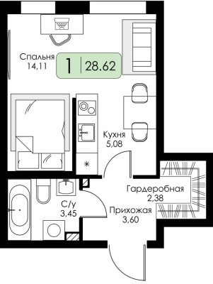 Студия-квартира