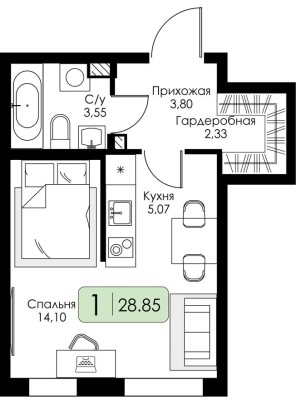 Студия-квартира