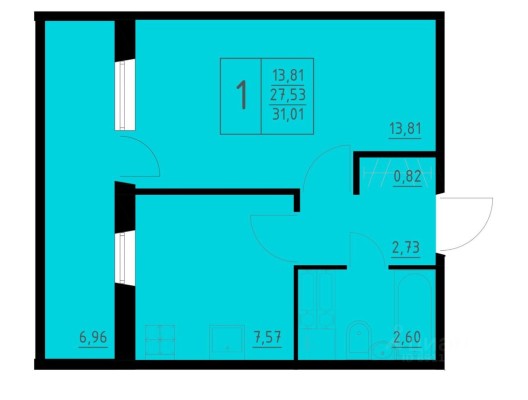 1к. квартира