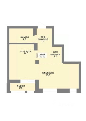 1к. квартира