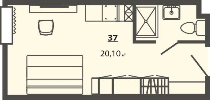 Студия-апартаменты