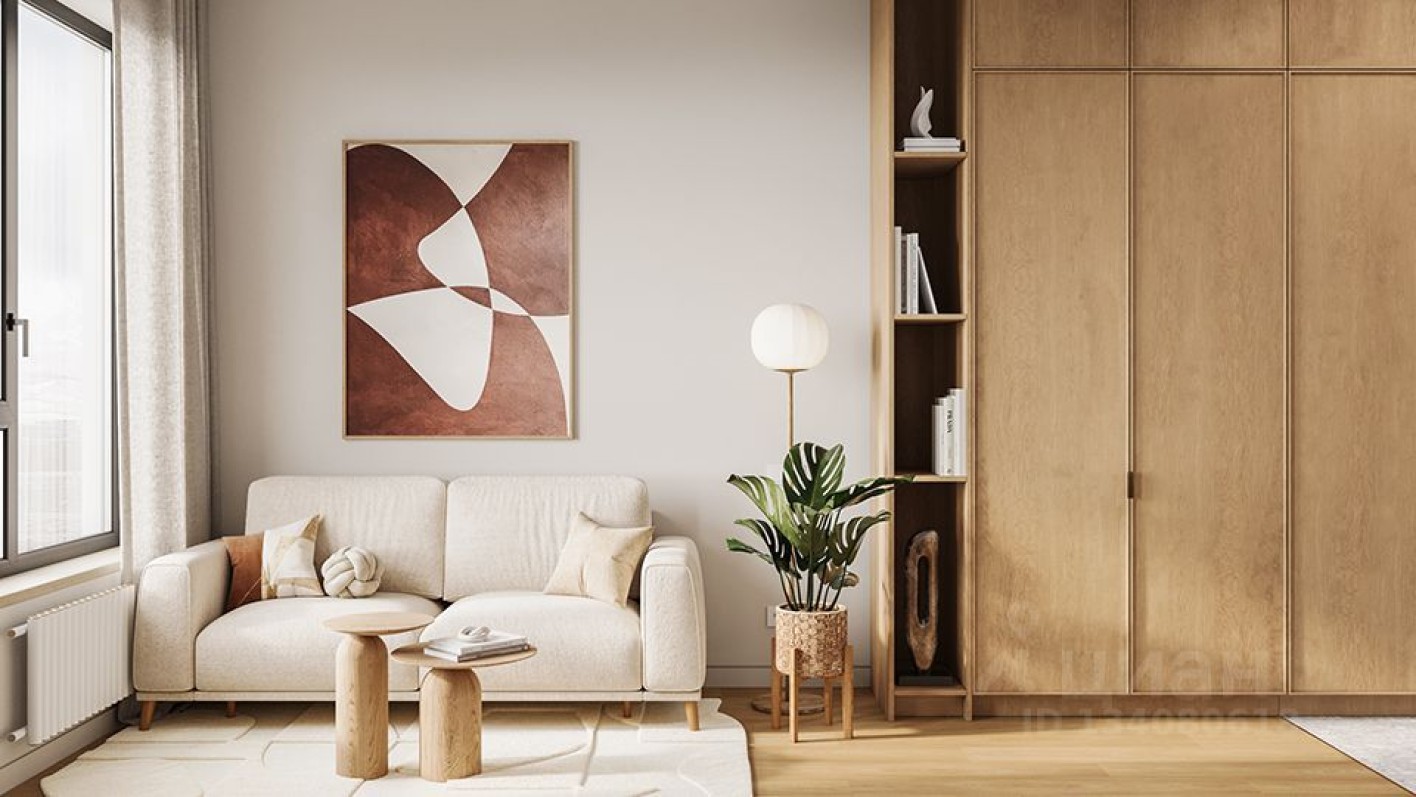 1к. квартира, 24.9 м²