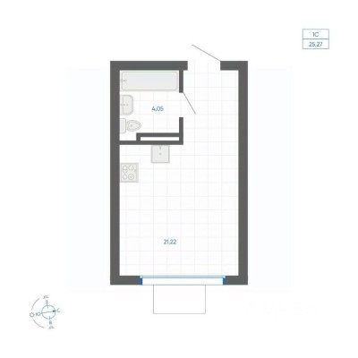 1к. квартира