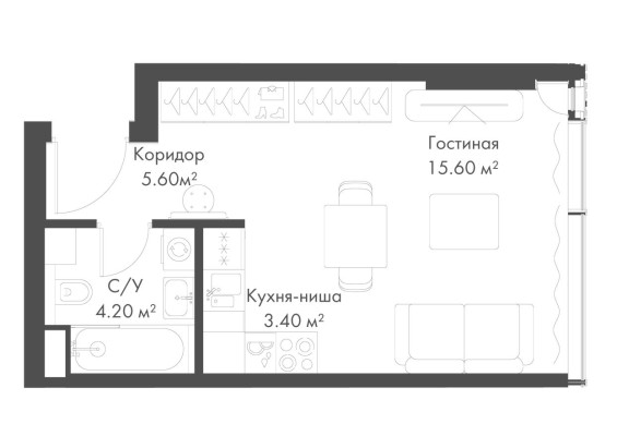 Студия-квартира