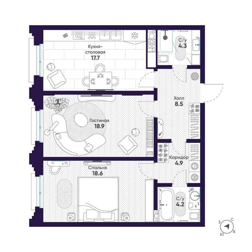 2к. квартира