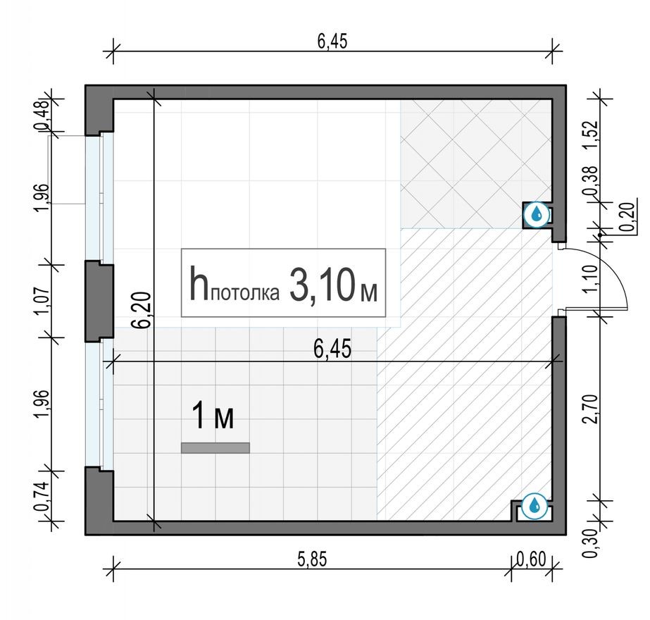 1к. квартира, 38.2 м²