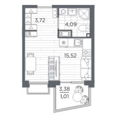 Студия-квартира