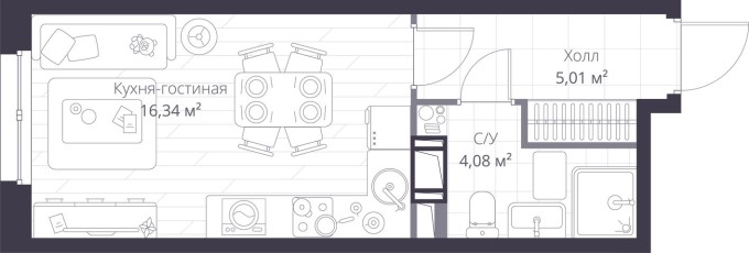 Студия-квартира