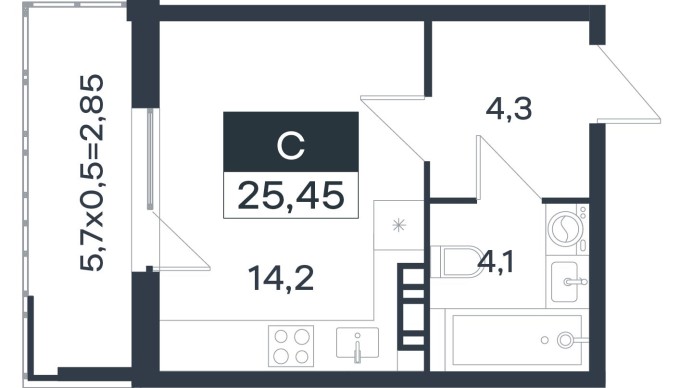 Студия-квартира