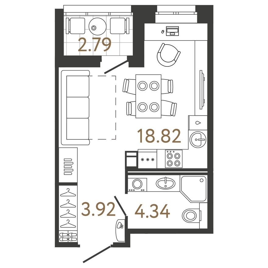 Студия-квартира