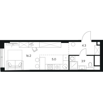 Студия-квартира