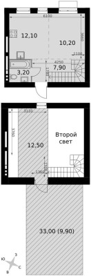 1е квартира