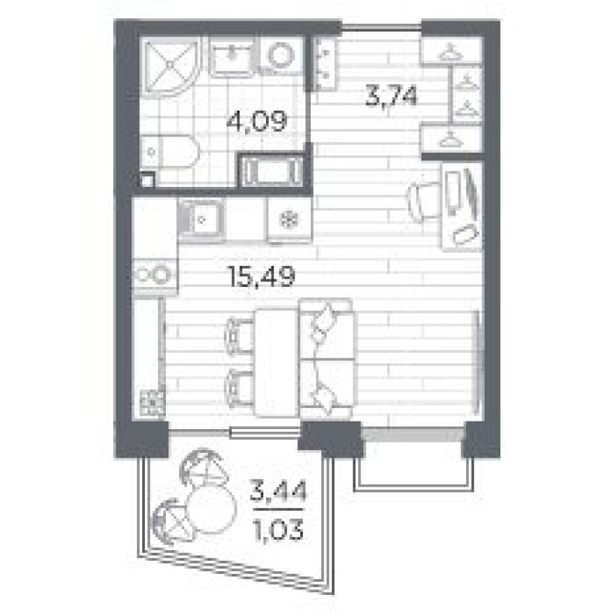 Студия-квартира