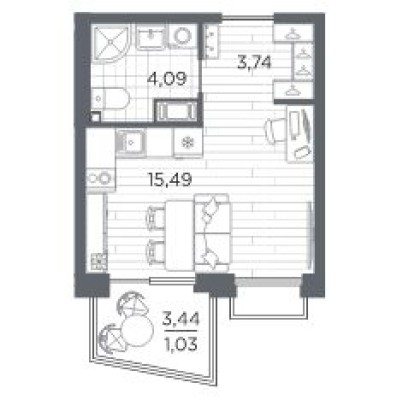 Студия-квартира