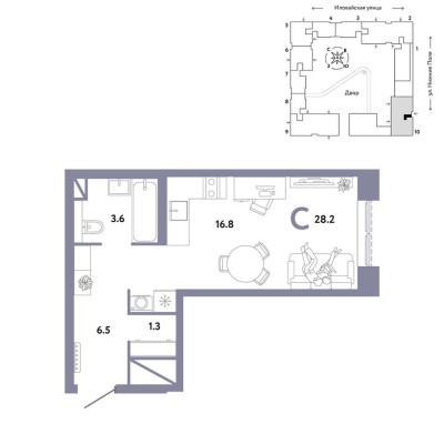 Студия-квартира