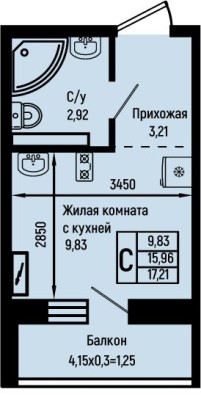 Студия-квартира