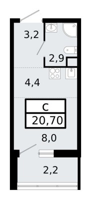 Студия-квартира