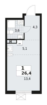 Студия-квартира