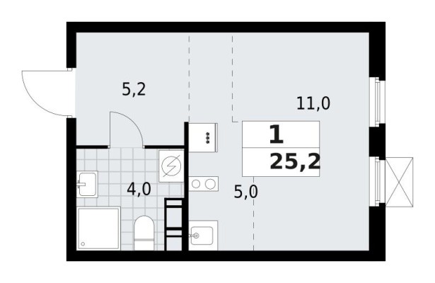 Студия-квартира