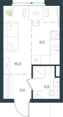 Студия-квартира