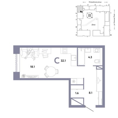 Студия-квартира