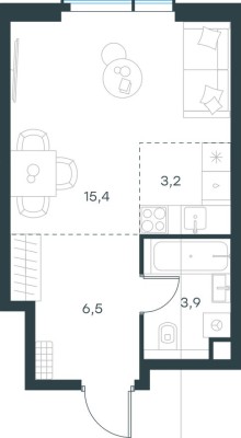 Студия-квартира