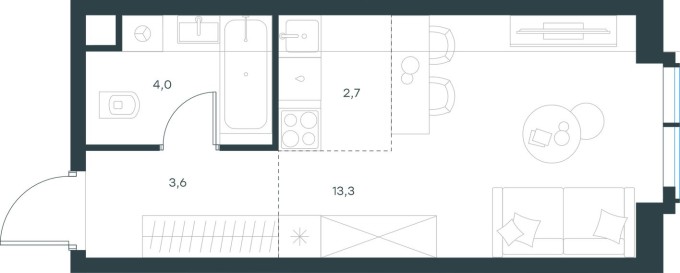 Студия-квартира