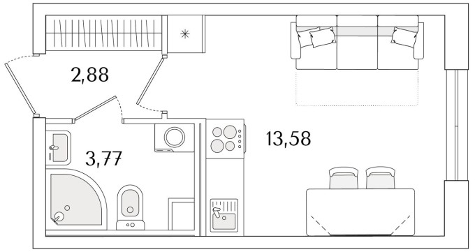 Студия-квартира