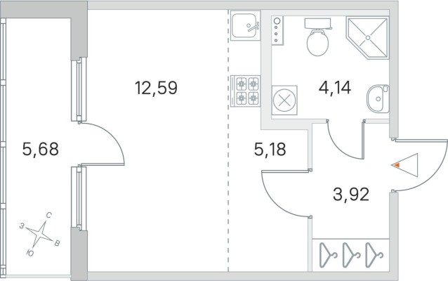 Студия-квартира