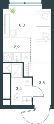 Студия-квартира