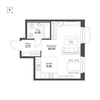 Студия-квартира