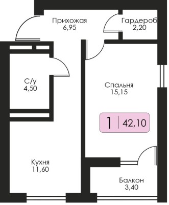 1к. квартира
