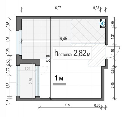 1к. квартира