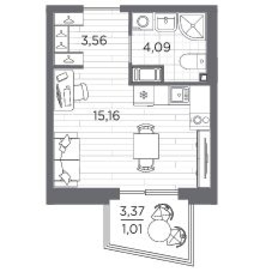 Студия-квартира