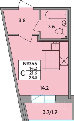 1к. квартира