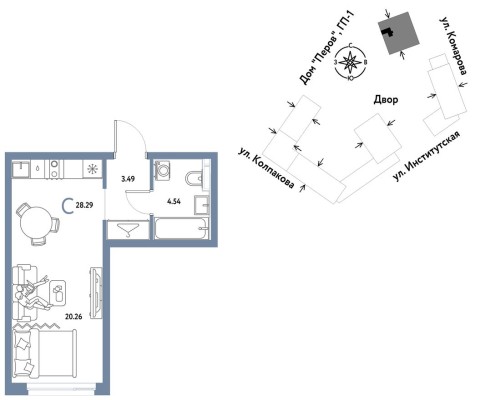 Студия-квартира