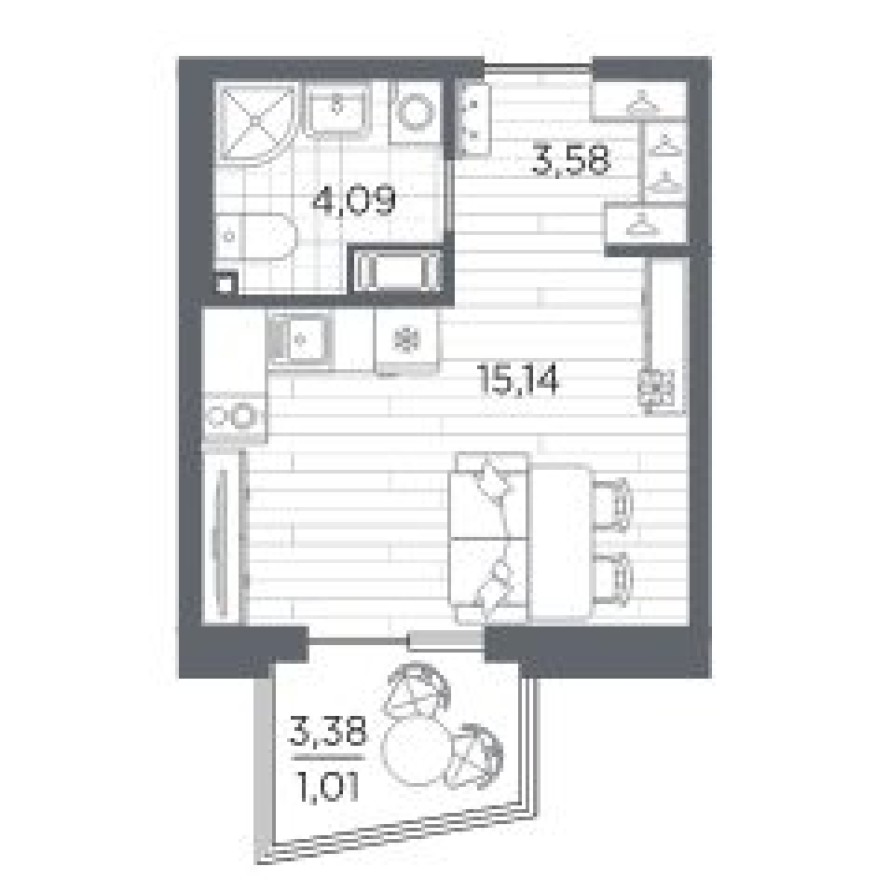 Студия-квартира