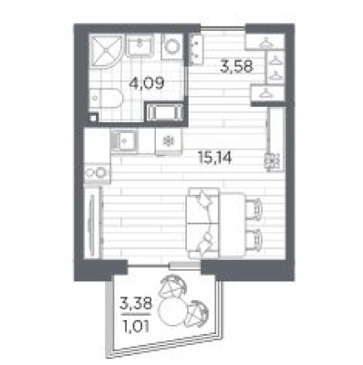 Студия-квартира