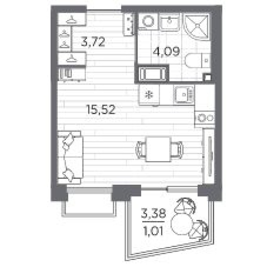 Студия-квартира