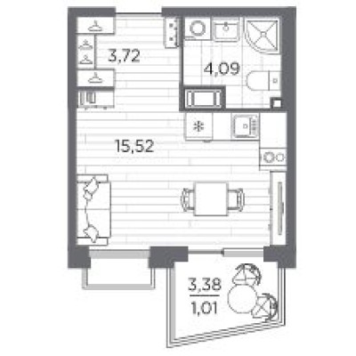 Студия-квартира