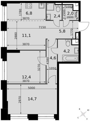 Кладовая на этаже