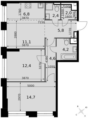 Кладовая на этаже