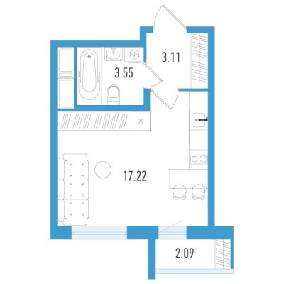 Студия-квартира