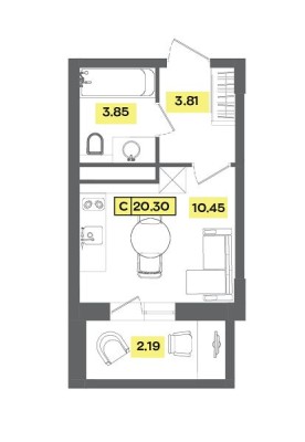 Студия-квартира